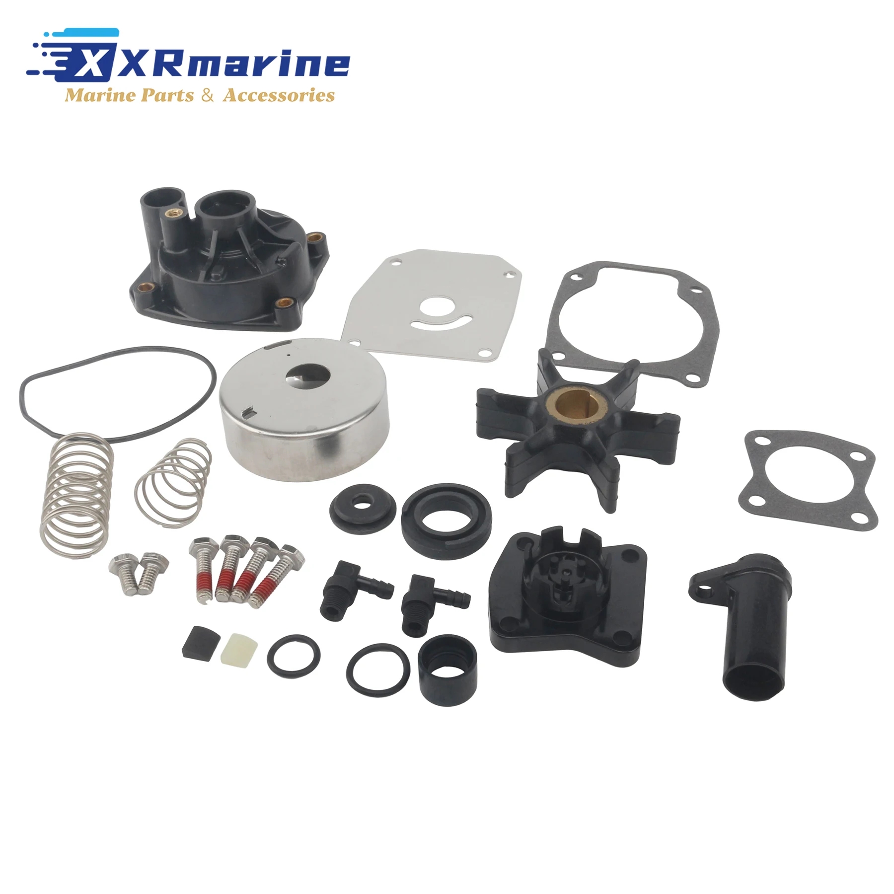 

Ремкомплект водяного насоса для лодочных моторов Johnson Evinrude 2/4-тактных 3-цилиндровых 60, 65, 70, 75 л.с., замена 0432955, 0436957, 0438591