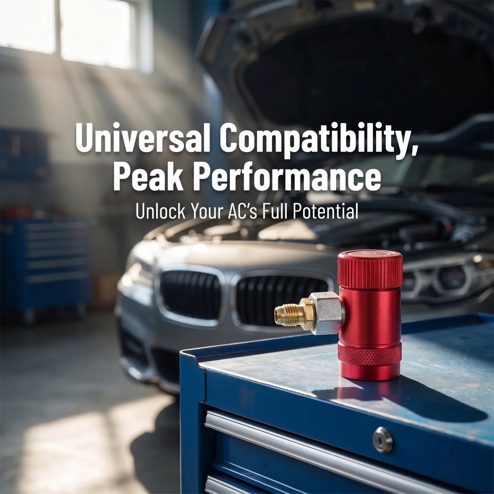 1Set Car Ac Hose Connector R1234yf Quick Disconnect Adapter Automotive Ac Refrigerant Hose Adapter Air Conditioning Line