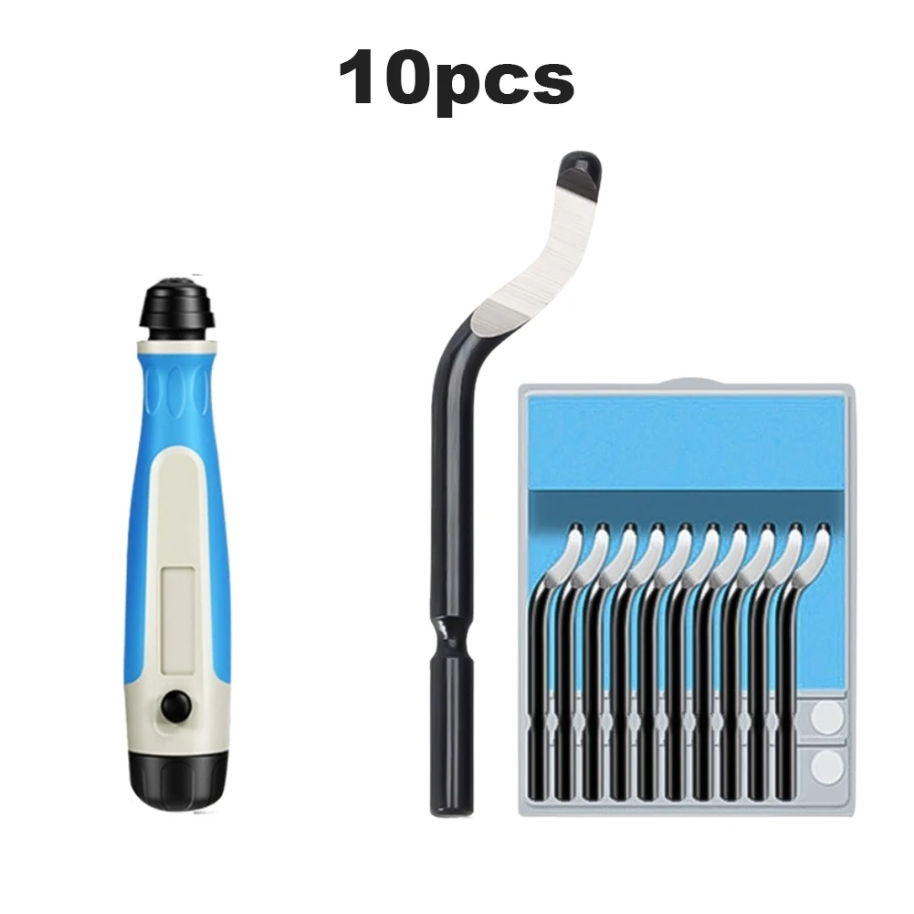 

Adjustable Deburring Blade High Speed Steel DIY Deburring Kit 15*10*2cm Deburring Tool 360 Coverage Comprehensive Kit