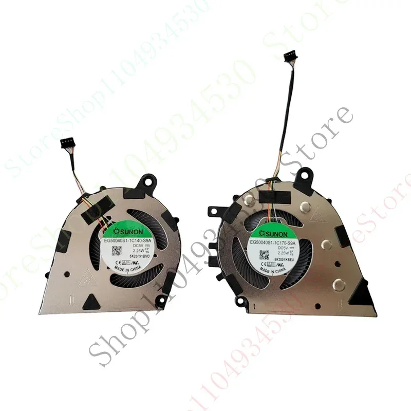 HC CPU y ventilador de refrigeración GPU para Lenovo IdeaPad FLEX-14API FLEX-15API FLEX-14IML FLEX-14IWL C340-14API C340-14IML C340-14IWL DC5V