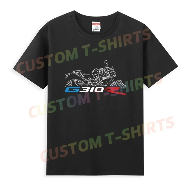 

Men T Shirt Casual G310R Motorcycle T-shirt Graphic Oversized Sports Tops Breathable Comfortable Streetwear S-3XL