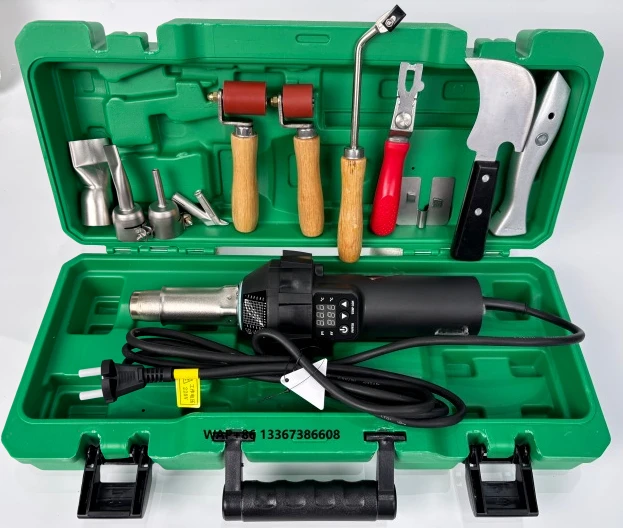 

Hand Hot Air Welding Tools Different Welding Kits Available Digital Display Green Black Customized Color