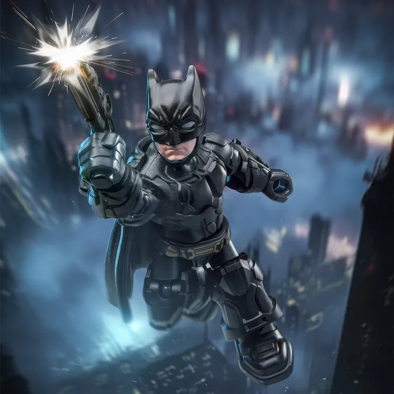  ﻿ Blokees DC JUSTICE LEAGUE Batman Superman Wonder Woman Aquaman Cyborg Arkham Serie Blind Box Anime-Figur Montage-Spielzeug Geschenk – Detail 26