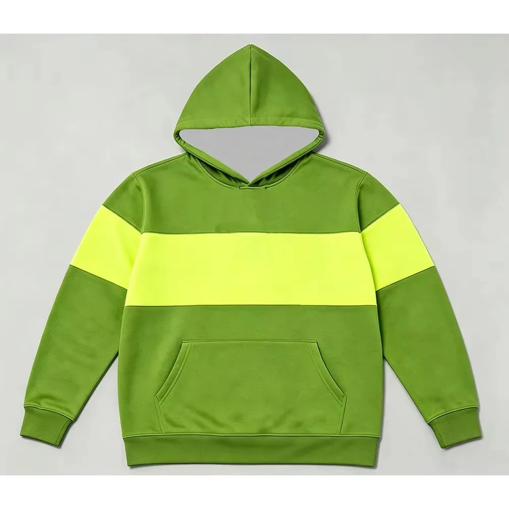 Deltarune Undertale Kris Cosplay Hoodies Langarm Mode Kapuzenpullover Herren Damen Kleidung Grün Gelb Gestreifter Pullover – Detail 4