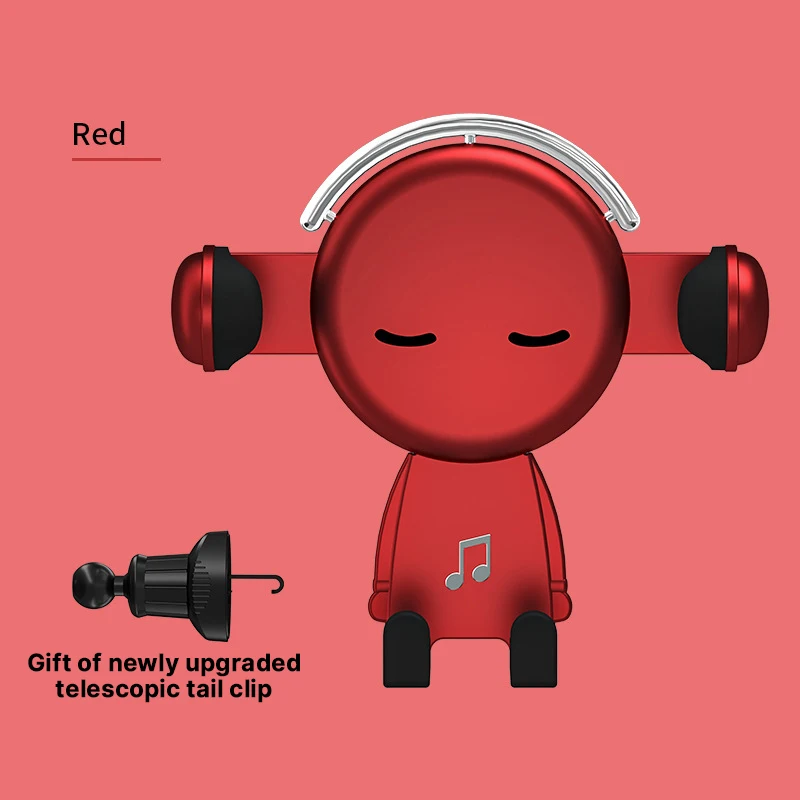 الجاذبية حامل هاتف السيارة تنفيس الهواء كليب العالمي متعدد الوظائف حامل هاتف السيارة آيفون Xiaomi سامسونج اكسسوارات السيارات