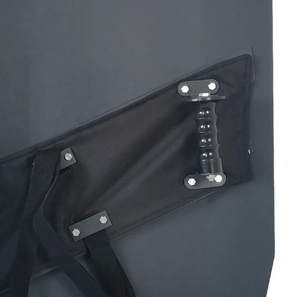 Ultra-Light Steel Shield 46X80CM Large Area With Viewport Explosion-Proof Bulletproof Handheld Law Enforcement Tactical Shield