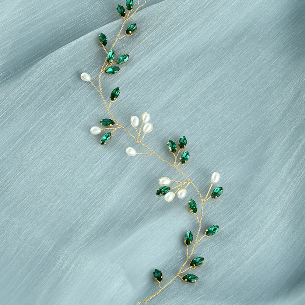 إكسسوارات شعر مزخرفة من حجر الراين واللؤلؤ واللؤلؤ لحفلات الزفاف للنساء وحفلات العروس وحفلات التخرج وأسلوب أنيق #5