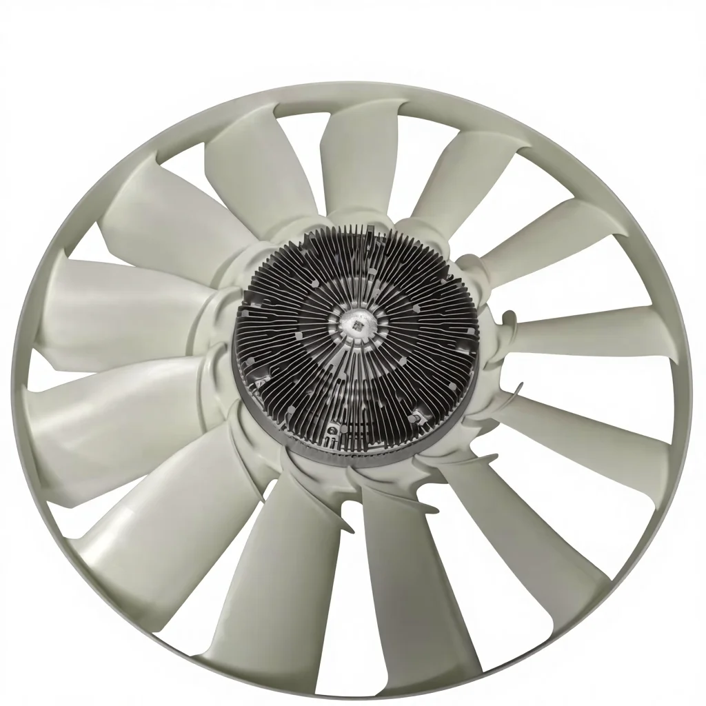Electronic Silicone Oil Fan Clutch Core Component Weichai National VI Natural Gas Engine Truck Parts For Shacman