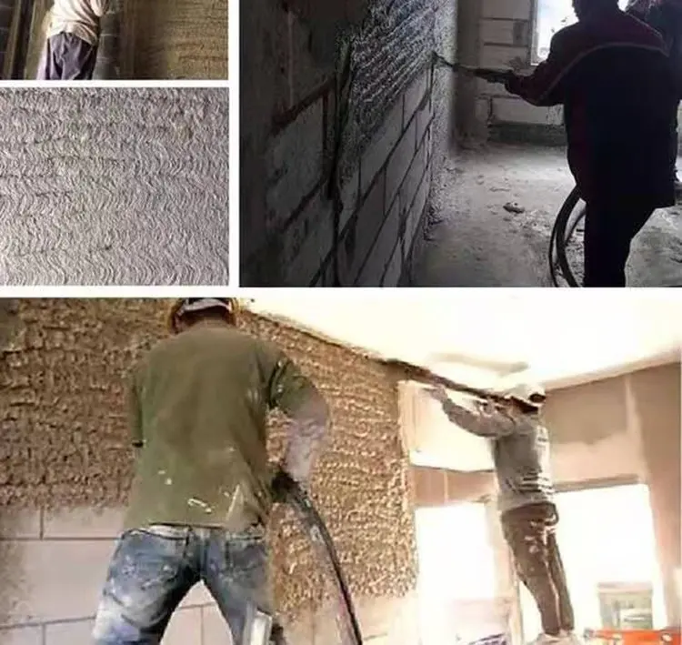 Concrete Mortar Spray/Spraying Plastering Machine/Shotcrete Machine Putty Gypsum Spraying
