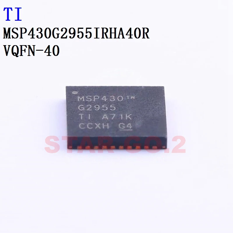 2PCSx MSP430G2955IRHA40R VQFN-40 TI Microcontroller