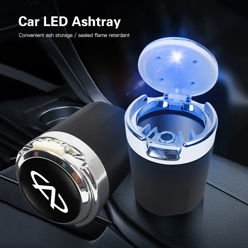 

Car-mounted ashtray with night-time LED lighting For Chery Tiggo 7 Pro 8 4 5 3 2 T11 5X Amulet Fora QQ IQ Fulwin Arrizo 5