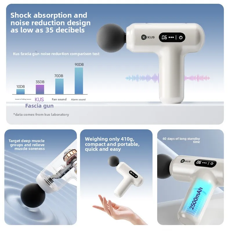 Mini Fascia Gun Girls Mini Massage Gun Muscle Relaxation Massager Multifunctional Neck Gun