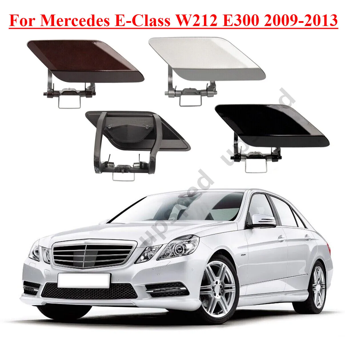 

Front Bumper Headlight Washer Cover Cap For Mercedes E-Class W212 E300 2009-2013