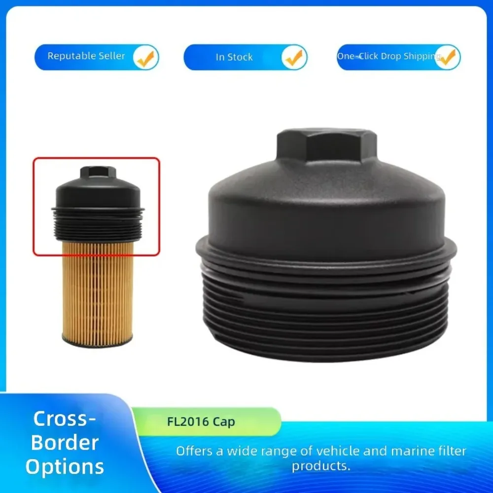 For Ford E350 E450 2004-2010 6.0L Power Stroke Oil Filter Housing Cover FL2016 Engine Diesel Replacement Part