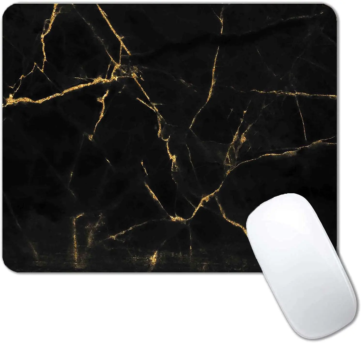 Hot-Selling Retro Marbles Printing Square Mouse Pads Comfortable Gaming Mousepad Mouse Mat Keyboard Mats Desk Pad 22x18cm