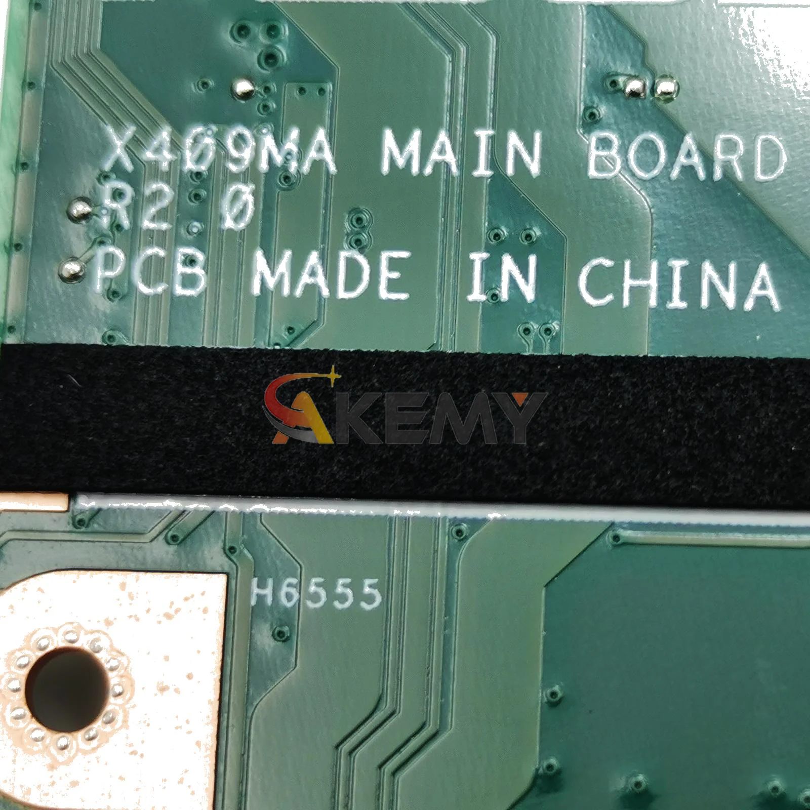 X509MA Motherboard Laptop untuk ASUS VivoBook X509M A509MA A409MA F409MA X509MA F509MA Mainboard dengan Tes CPU Celeron OK Pengiriman Cepat