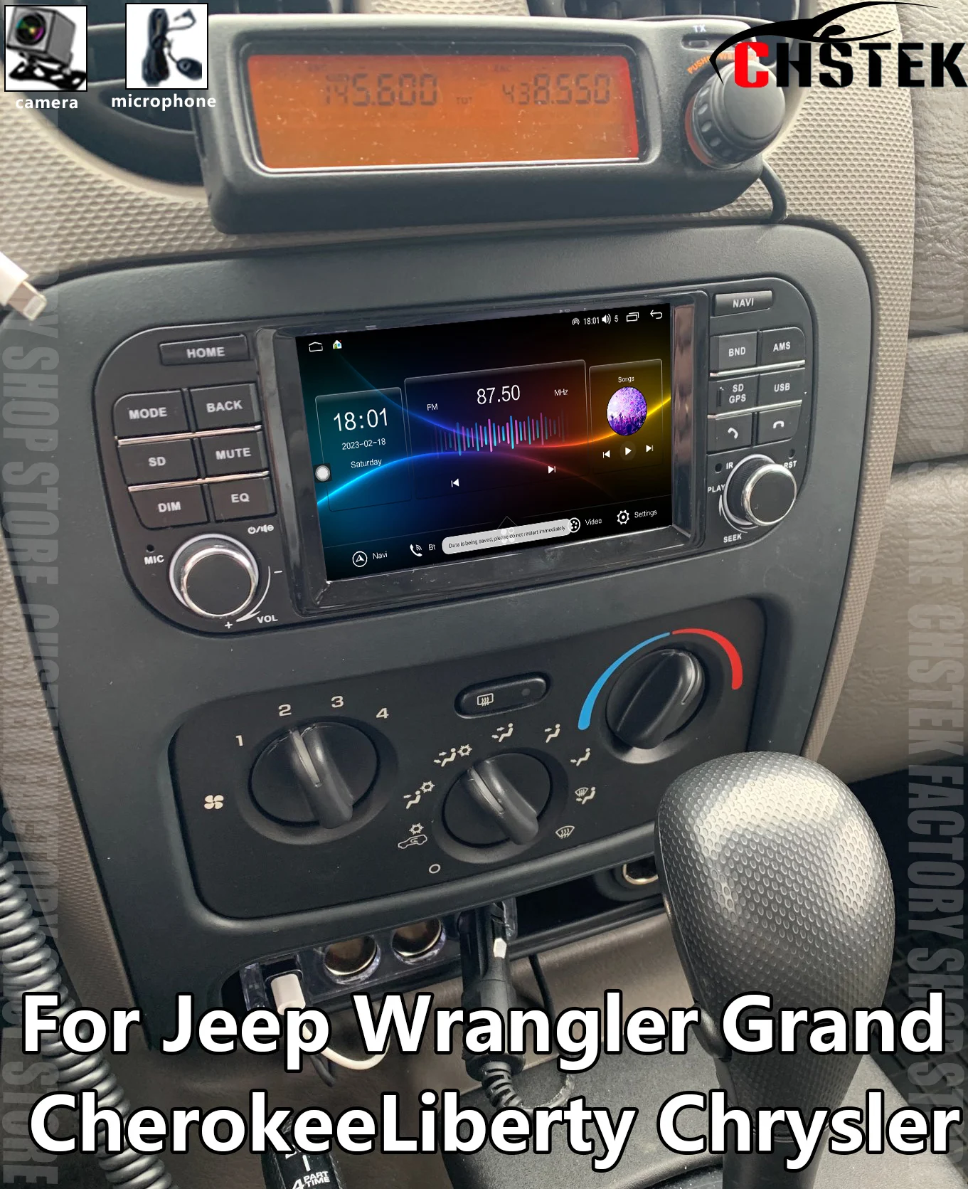 Upgrade Models Car For Jeep Grand Cherokee Dodge Liberty Wrangler Chrysler Touch Screen GPS WIFI Auto Swap Handsfree Android FM