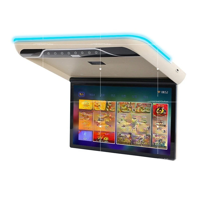Bus, Car, Ceiling Mounted Screen, Voice Network TV, High-definition Rear Entertainment Display