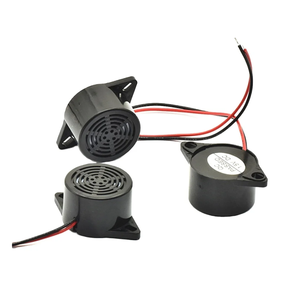 Cicalino meccanico Beelee 75dB da 50 pezzi con cavo 6V 12V 24V