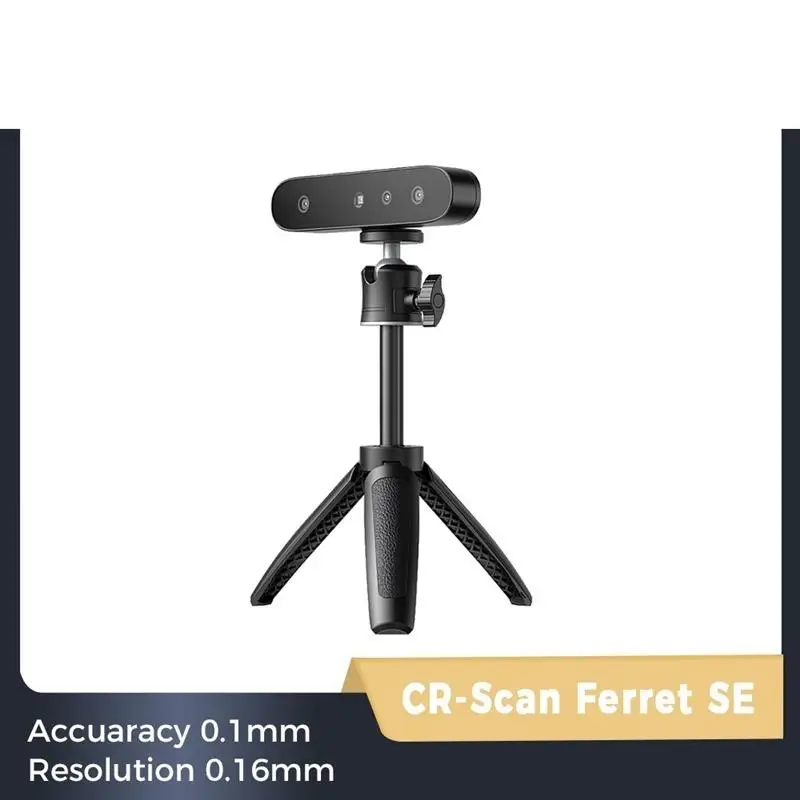 To CR-Scan Ferret SE 3D Scanner Portable Handheld Scanner 30FPS Quick Scan 0.1mmAccuracy 24bit Fullcolor Scanning