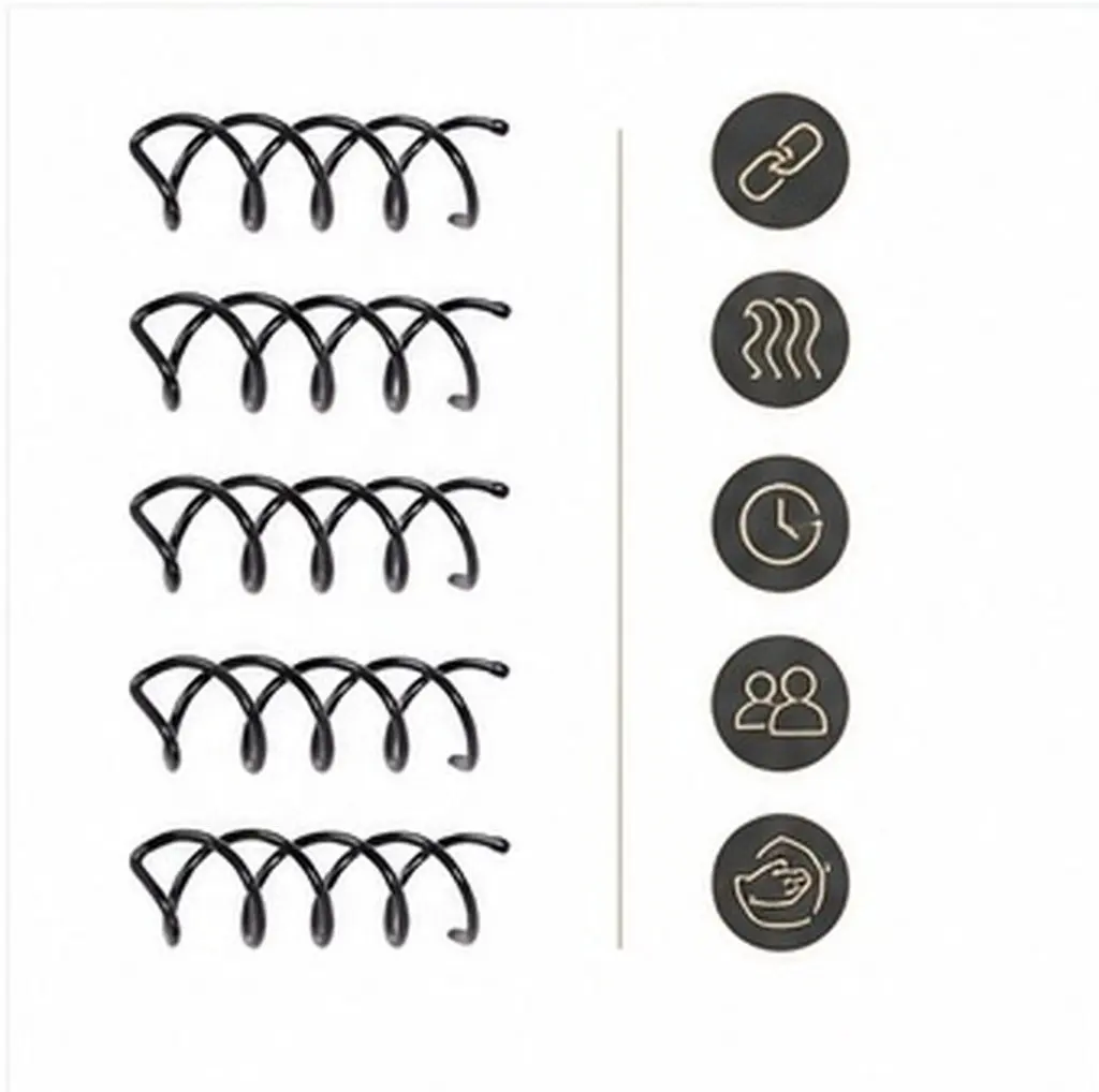 30Pcs Hair Coil Tool Easy Use Braiding Pin Screw Rotation Fixed Clip Professional Hair Styler for Women Vintage Styles