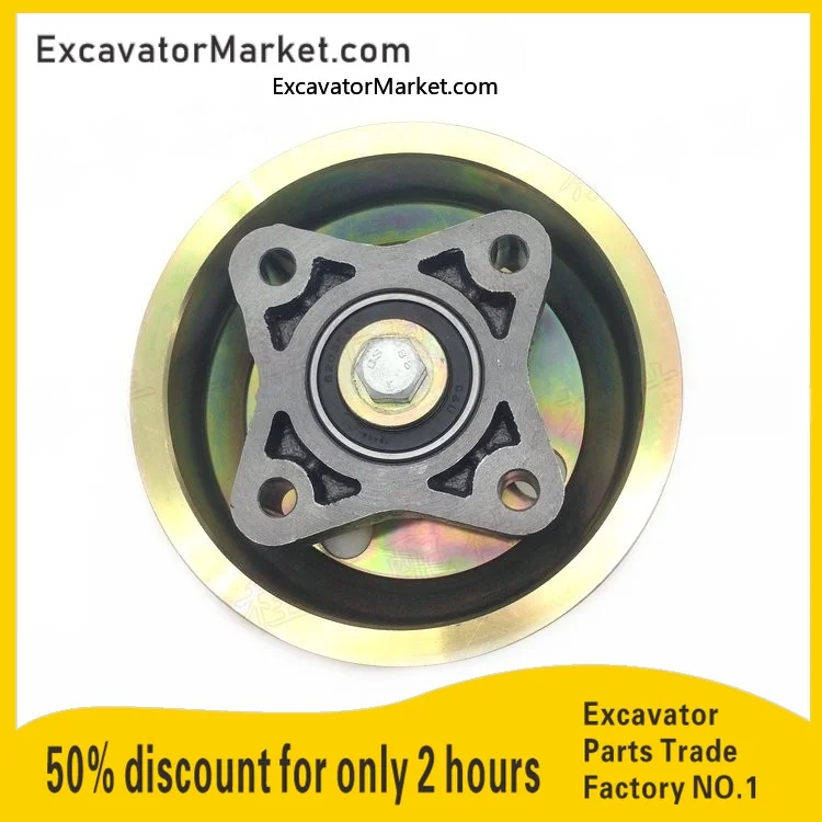 For VOLVO EC210B/240B Fan blade support Pulley assembly Ferry excavator accessoriesfor Excavator