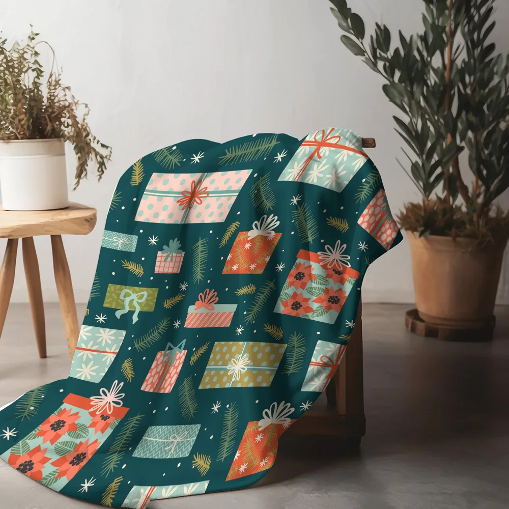 TU Soft Throw Blanket Cozy Warm Decorative Living Room Bedding Home Decor Gift Idea