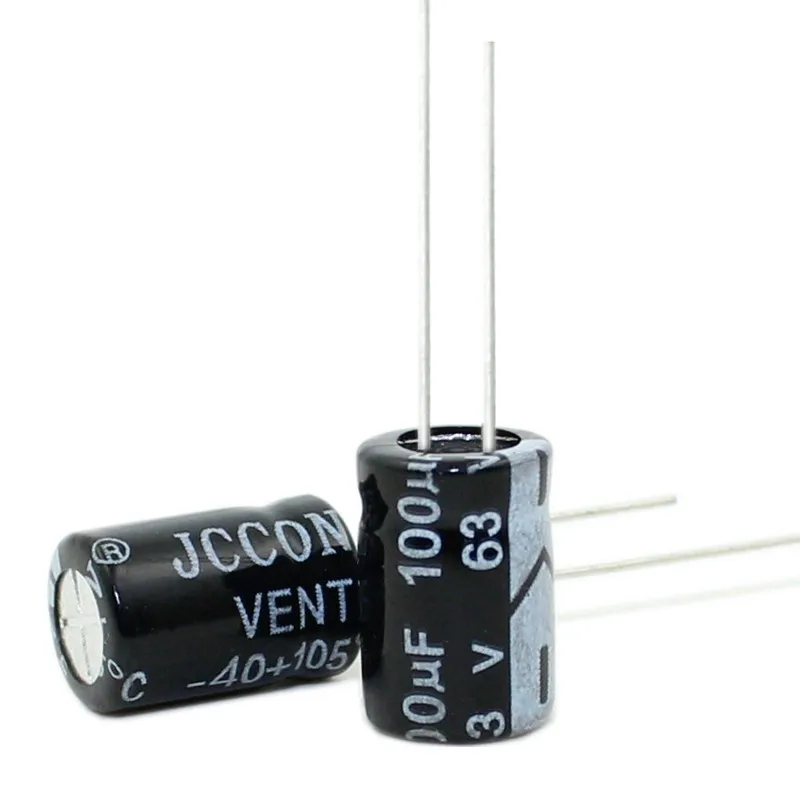 63v 100uf 100uf 63v   Electrolytic Capacitors Size:  8*12 best quality