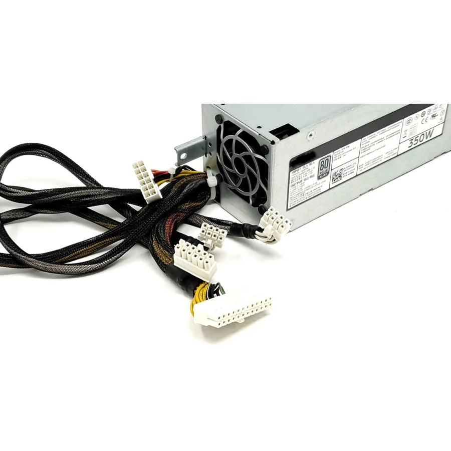 Imagem -02 - Servidor Psu para Poweredge T320 80 Plus Prata Fonte de Alimentação F350e-s0 Dh350e-s0 Df83c 8m7n4 350w