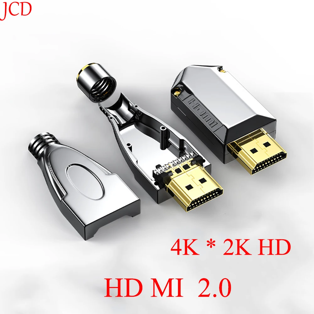 

1PCS HDMI Welding Head HDMI 2.0 High-definition Head 4K 60HZ High-definition Line Interface DIY Repair HDMI line Connector