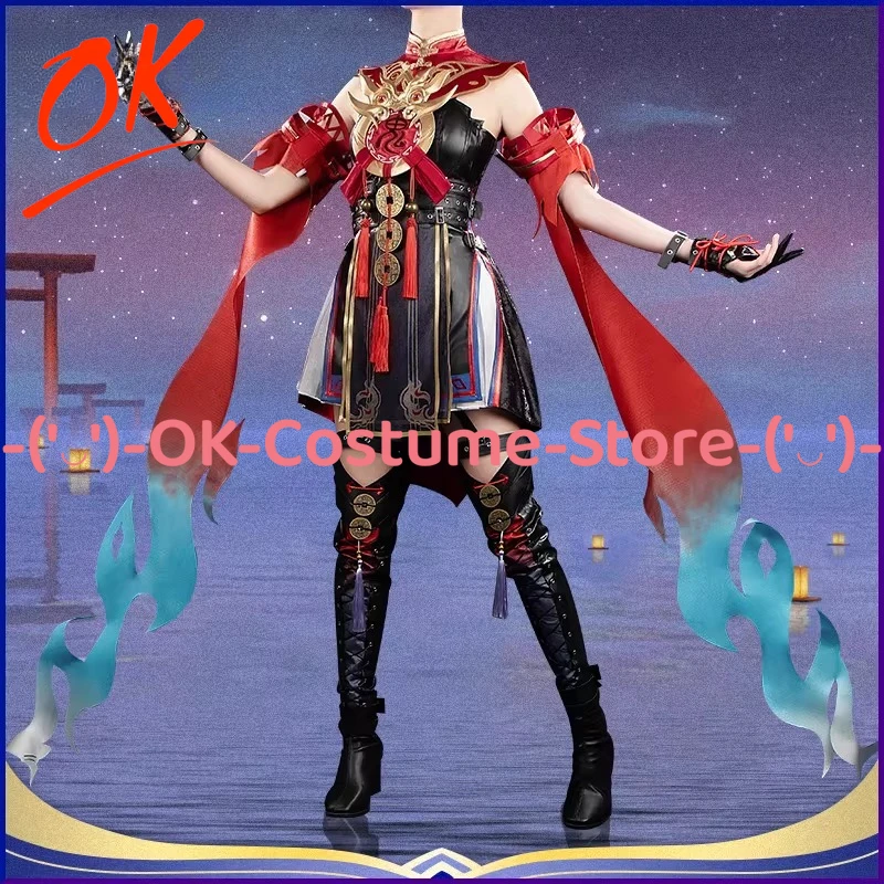 [Индивидуальный размер] Костюм для косплея Onmyoji Arena Zero: Платье для финального показа Ultima Revelatio, униформа для вечеринки на Хэллоуин