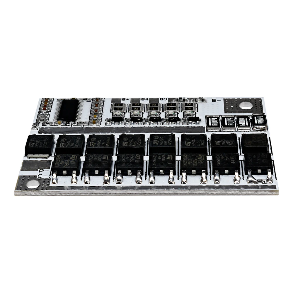 Scheda di protezione del caricabatteria al litio 3S 4S 5S 100A 3.2V con modulo di protezione equalizzatore BMS con indicatori luminosi