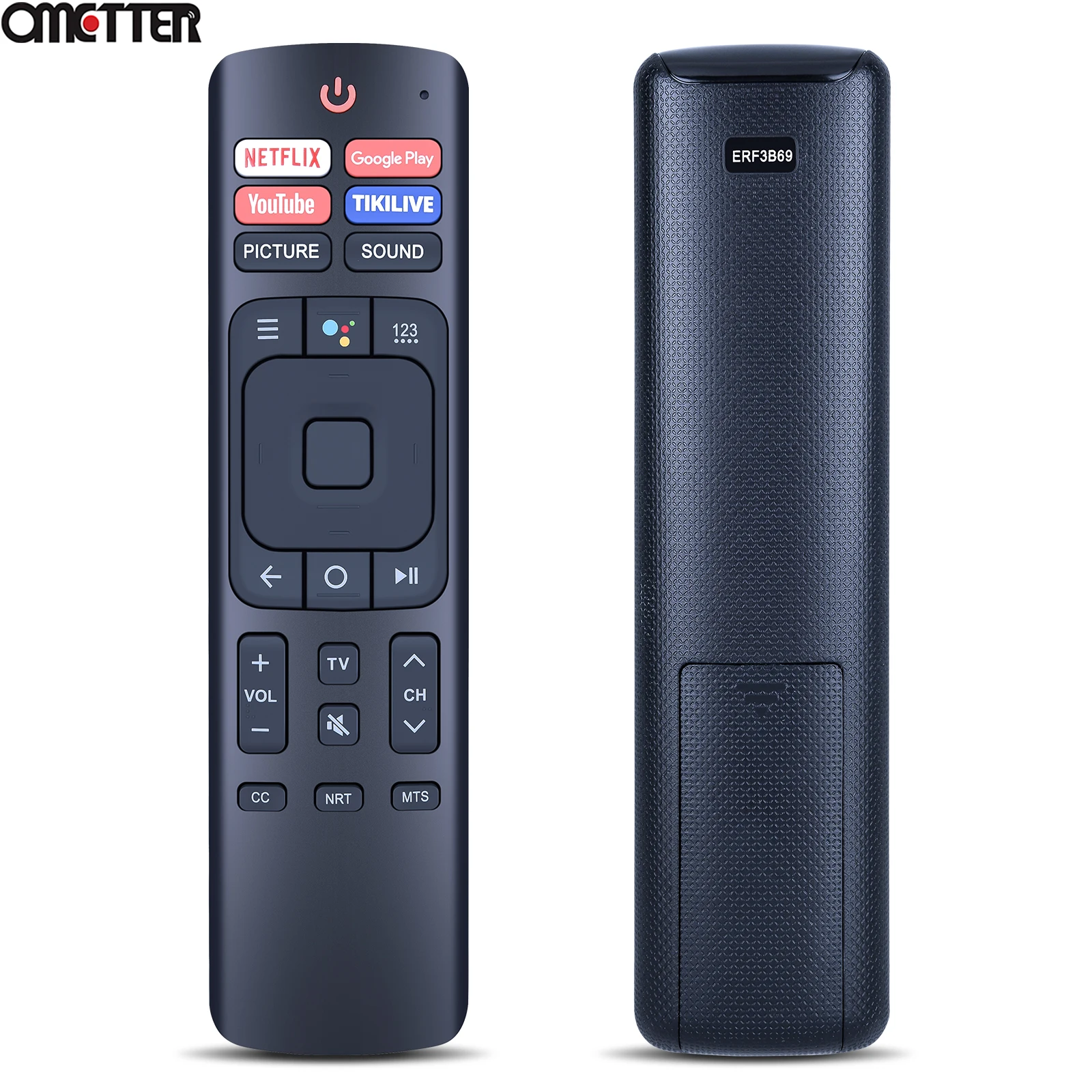 New ERF3B69 Voice Remote Control For Hisense Smart TV ERF3A69 EFR3C69 W9HBRCB0006