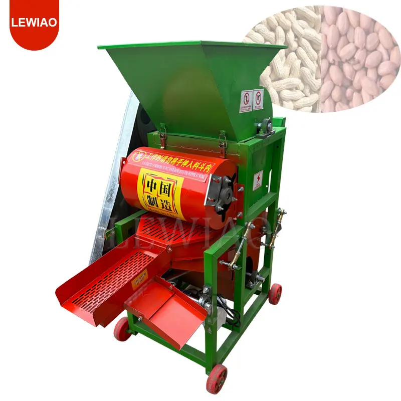 

Automatic Groundnut Thresher Sheller Machine Small Peanut Peeling Machine