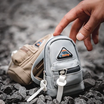 Maden mountain series mini sacos de suspensão funcionais pequeno ao ar livre cintura chave saco fone de ouvido titular do cartão para homem e mulher