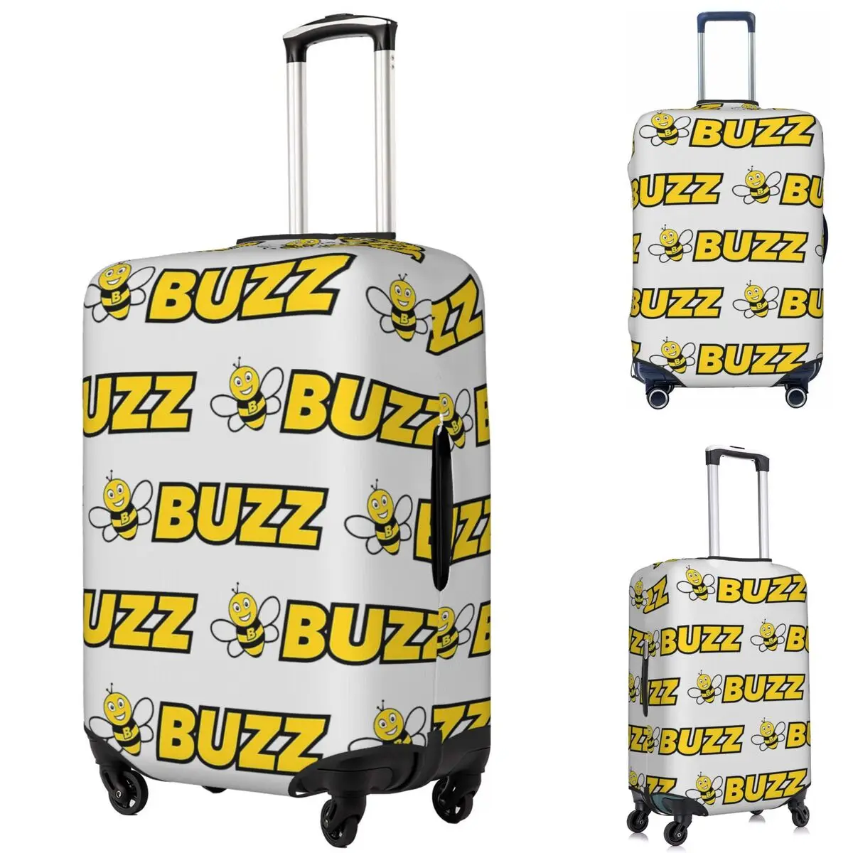 

Buzz Airline Ryanair Group Suitcase Cover Protection Elastic Travel Luggage Protector Covers for 18-32 Inch