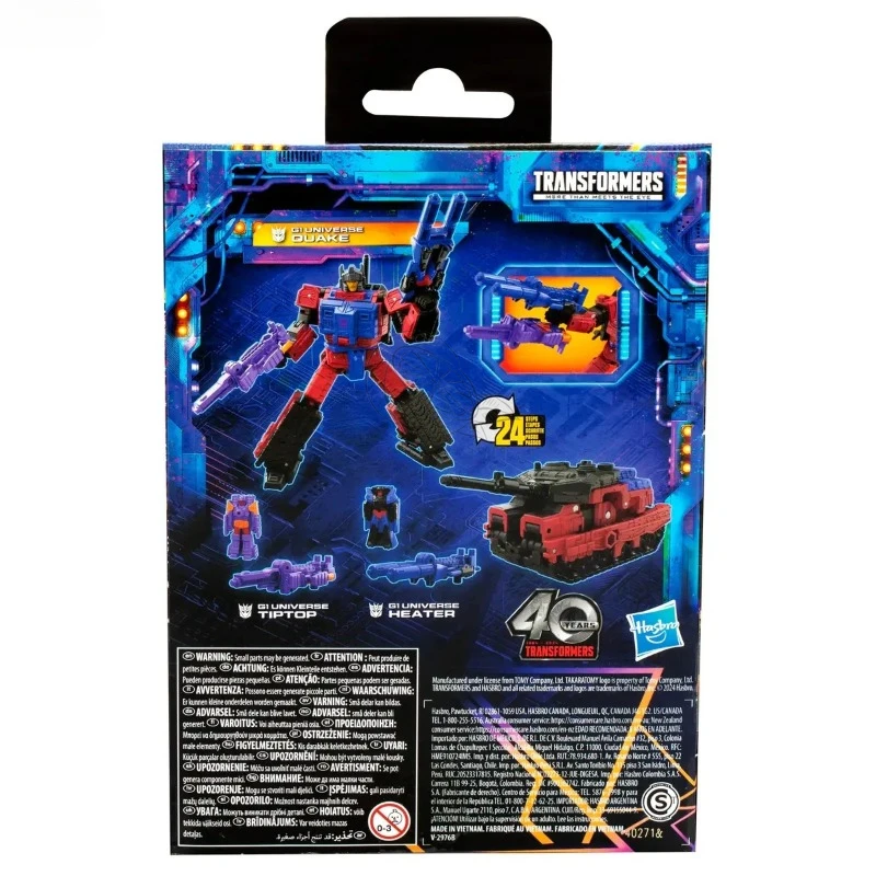 Em estoque takara tomy transformadores legado unido terake & aquecedor & tiptop modelo robô coleção figuras de ação brinquedos presentes hobby