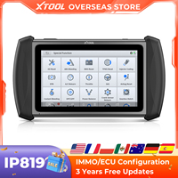 XTOOL Inplus IP819 V2.0 Diagnostic Tool ECU Coding VAG Guided Bi-directional Automotive Scanner Key Programmer 36+ Reset CAN FD