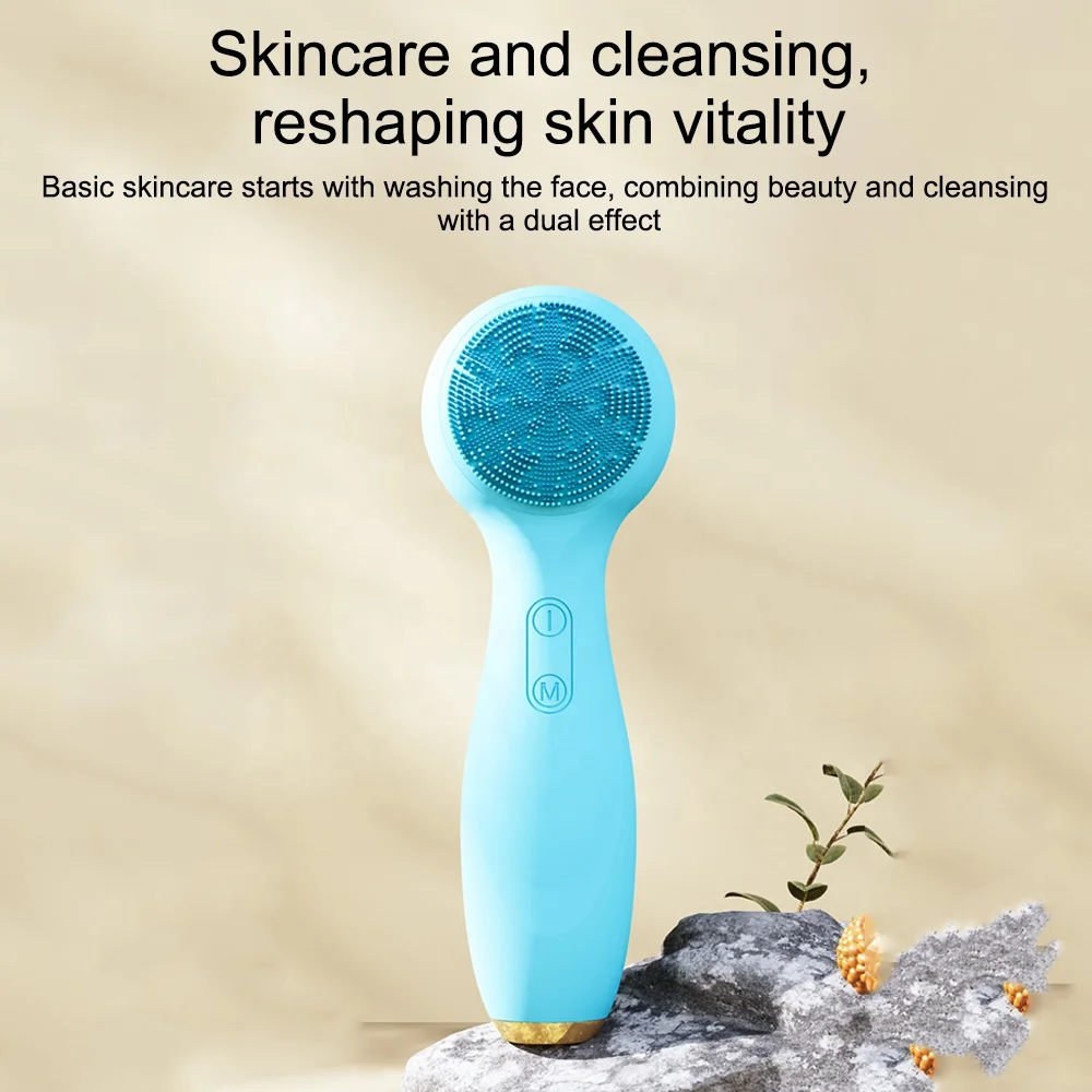 High Quality Electric Vibration Massager Wholesale Beauty & Personal Care Product Face Exfoliating Cleanser Facial Wash Brush