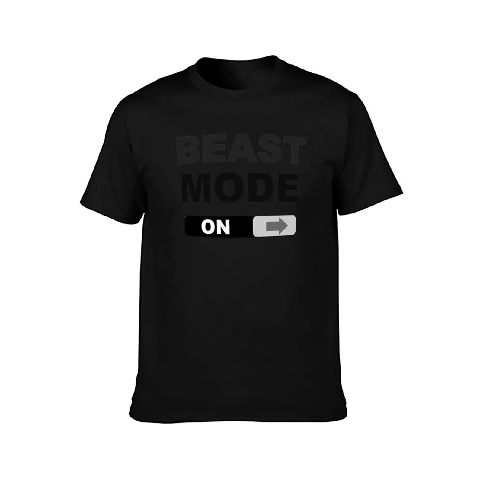 Swipe to Unlock Beast Mode T-Shirt, Summer Casual Cotton Tee, Oversized Streetwear Tops, Vintage Graphic Print, Unisex Men Women