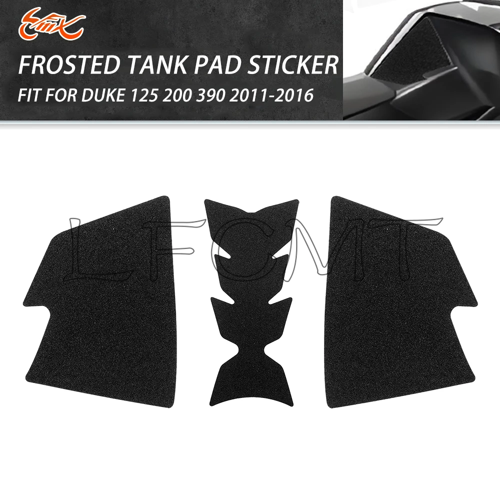 

Motorcycle PVC Fuel Tank Traction Pad Decal Gas Knee Grip Protector Sticker For Duke 125 200 390 DUKE125 DUKE250 DUKE390 2011-16