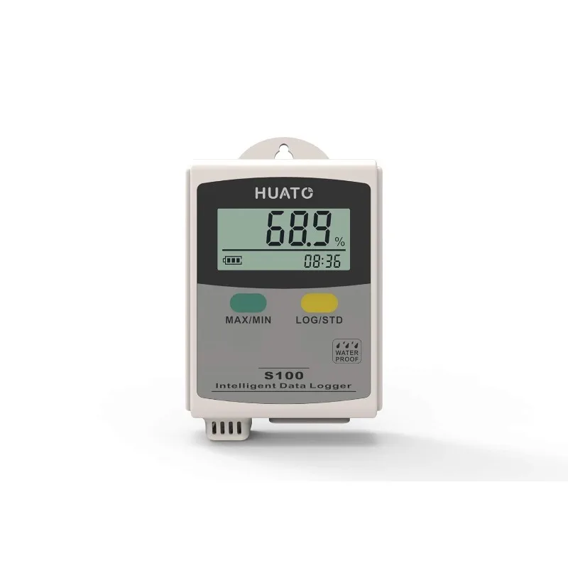 

Portable or Wall Mounted Temperature and Humidity High Accuracy Data Logger with Total 86,000 Recording Points