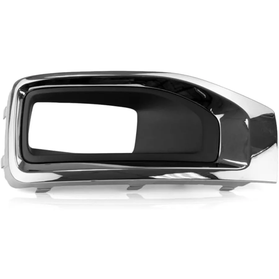 

Для GMC Yukon XL Yukon 2015 16 17 18 19 2020 противотуманная фара безель пассажирская сторона передняя текстура хромированная замена для GM1039187 2293