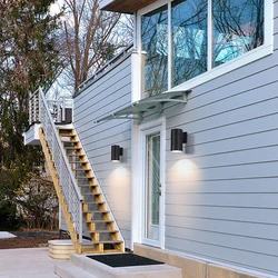 Wall Light Outdoor 5w 7W 12w Porch lamp Black Gray Waterproof 65 90mm Terrace Garden Aluminum IP65 up down outdoor