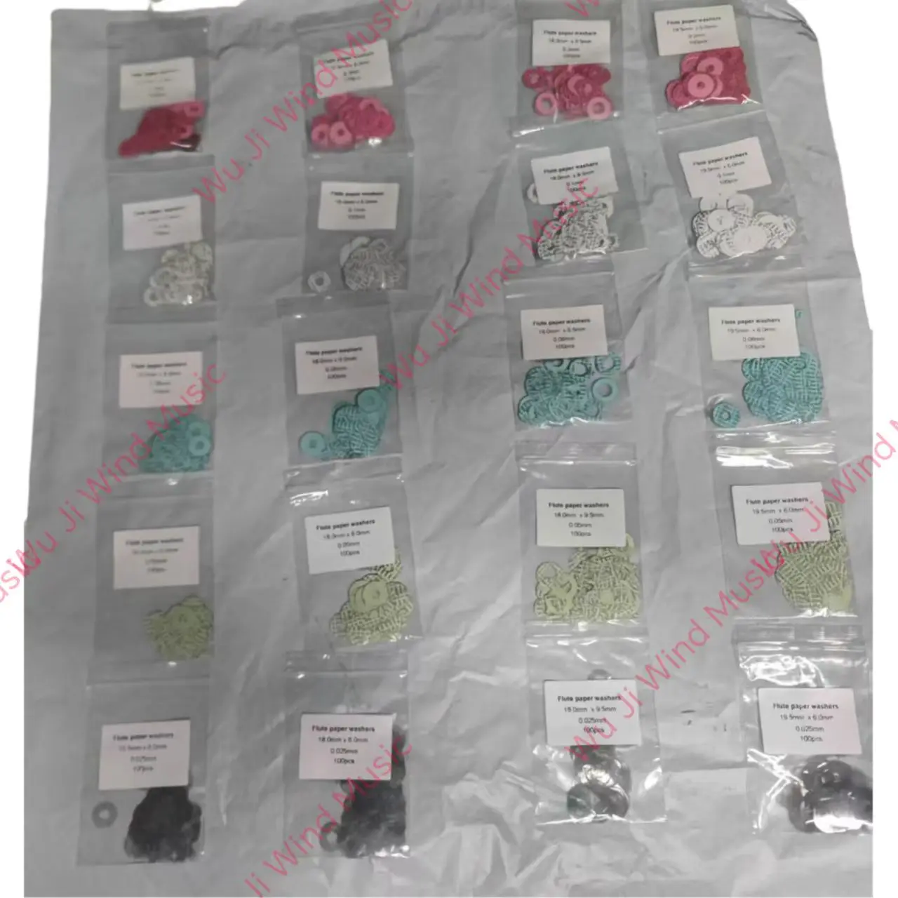 Instrument repair tool, flute, tight tuning paper gasket, Y 4 series professional paper sheet