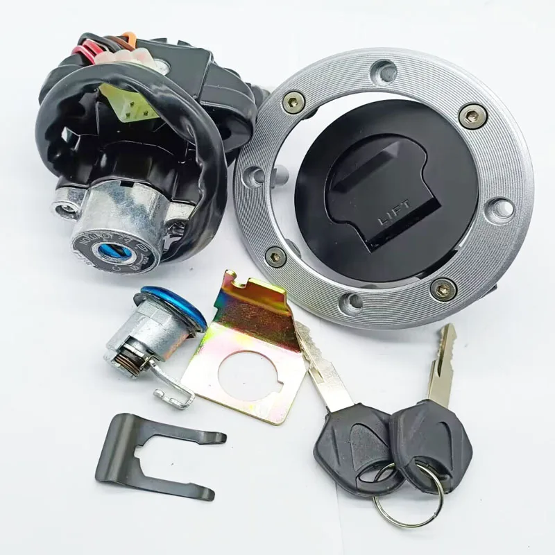 

Ignition Switch Lock Fuel Gas Cap Key Set Suzuki SV650 1999-2002/GSX1400 2002-2007/DL1000 V-Strom 2002-2012/GSXR750 2000-2003