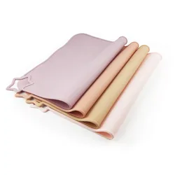 1 Uds. Manteles Individuales de silicona para niños y bebés, manteles de alimentación de calidad alimentaria, esteras antideslizantes y antiescaldado de calidad alimentaria