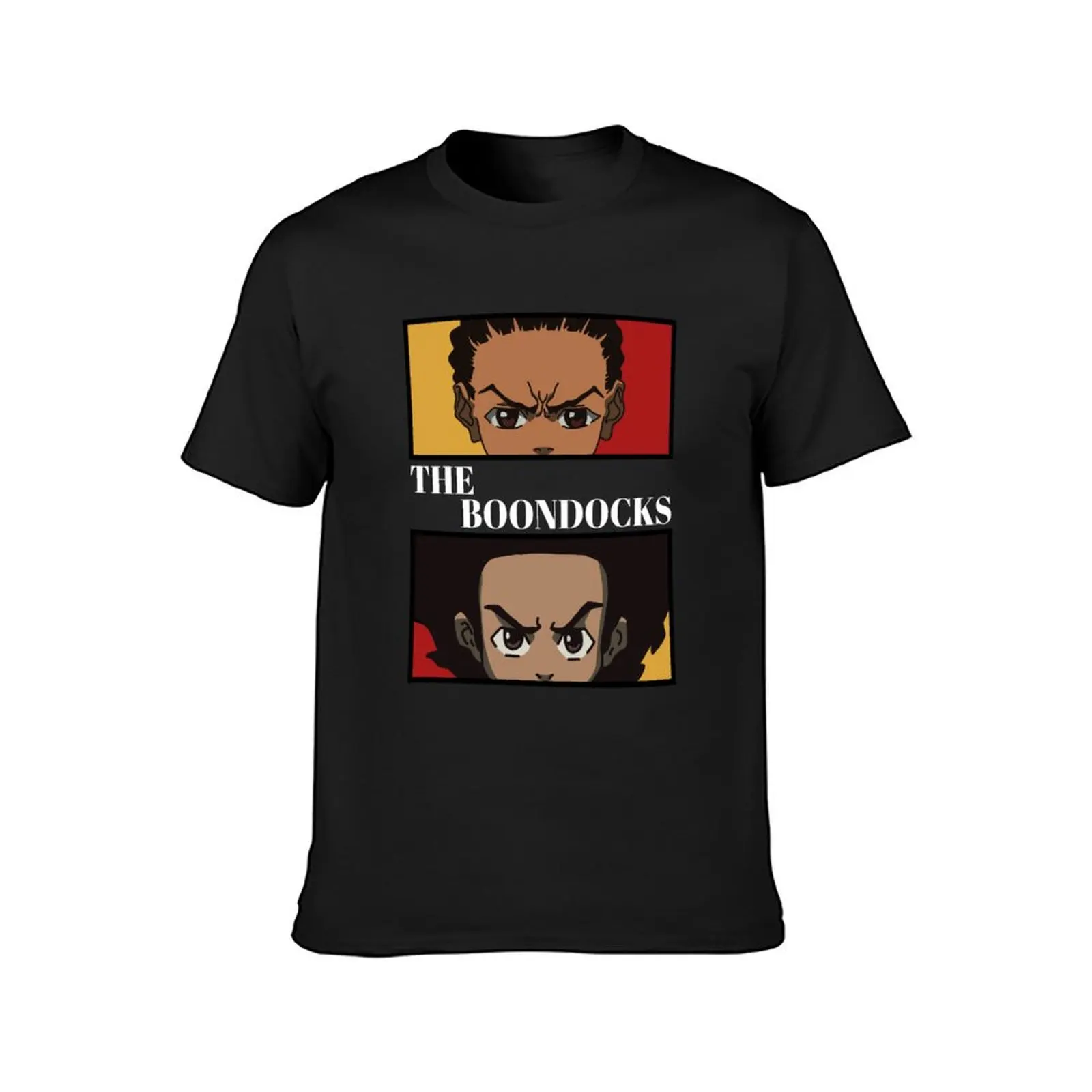 The Boondocks T-Shirt new edition summer top men clothing