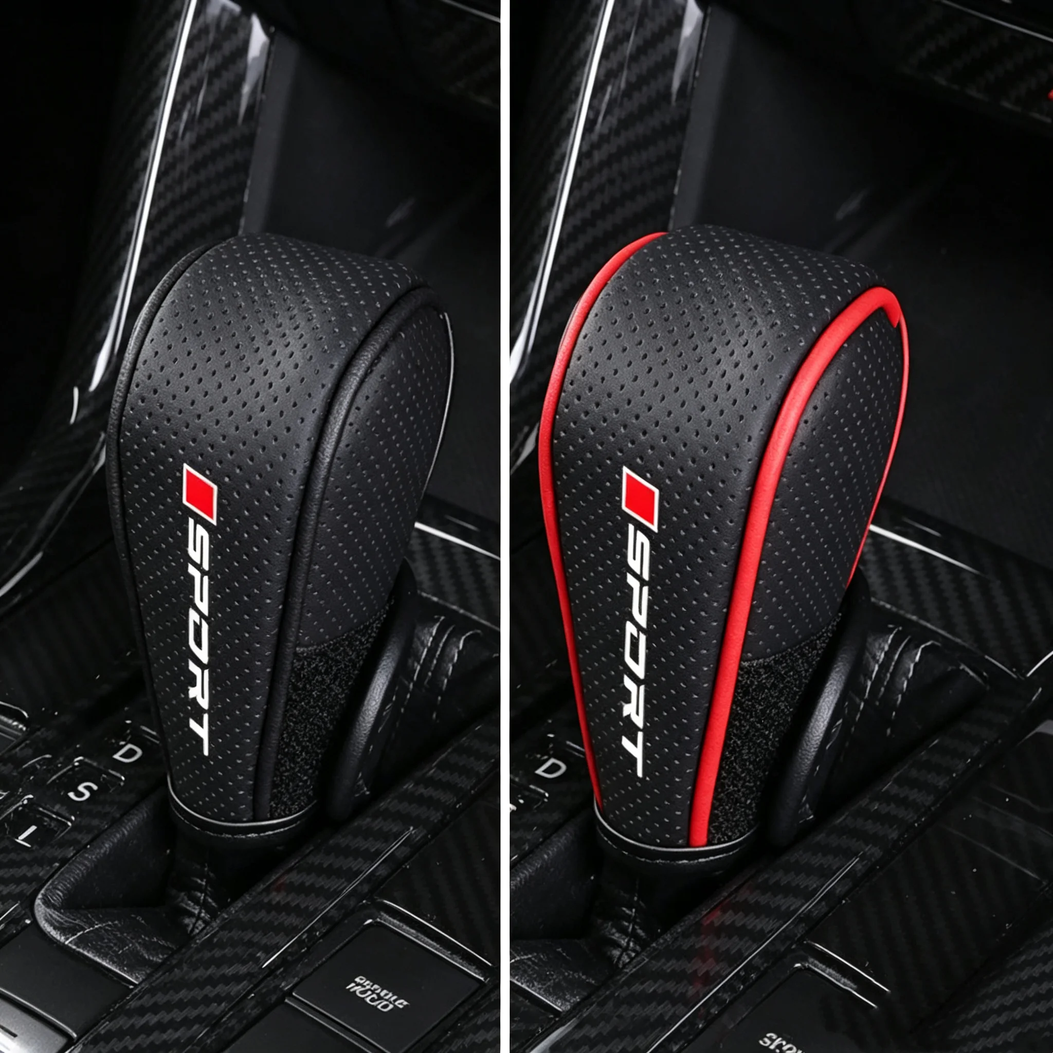 2/1 Piece, Random Color, Universal Car Gear Shift Cover, Car Gear Shift Dust Cover, Anti-Slip and Wear-Resistant Protective Cover, Car Interior Decoration Accessories