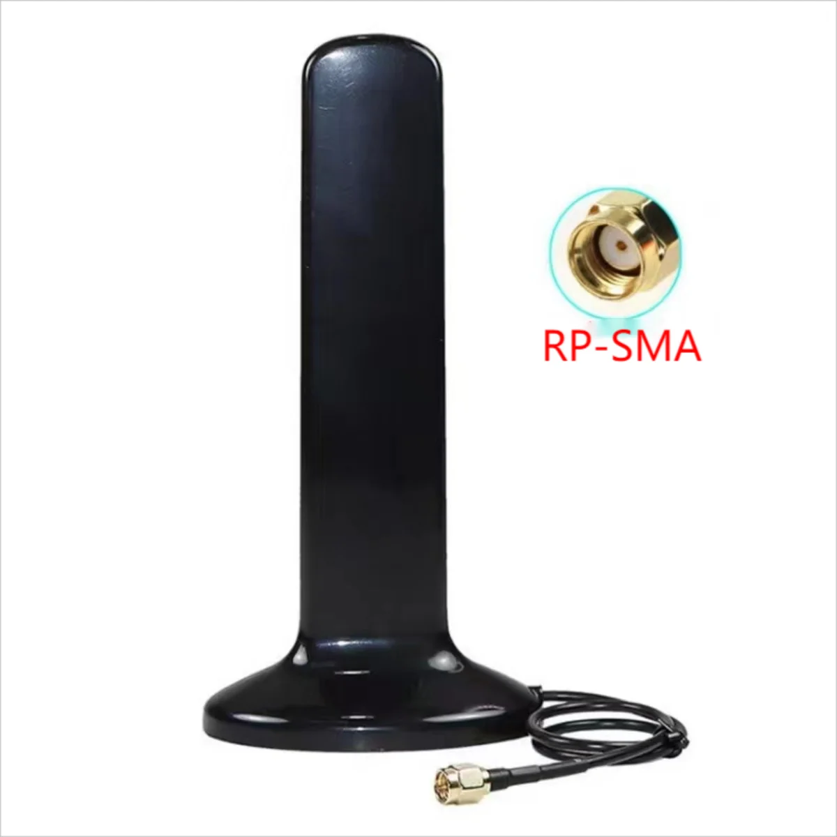 4G  5G GSM Antenna Outdoor 600-6000MHz 12dBi High Gain Omni Magnetic Sucker Antenna SMA Male TS9 CRC9 for Router Modem